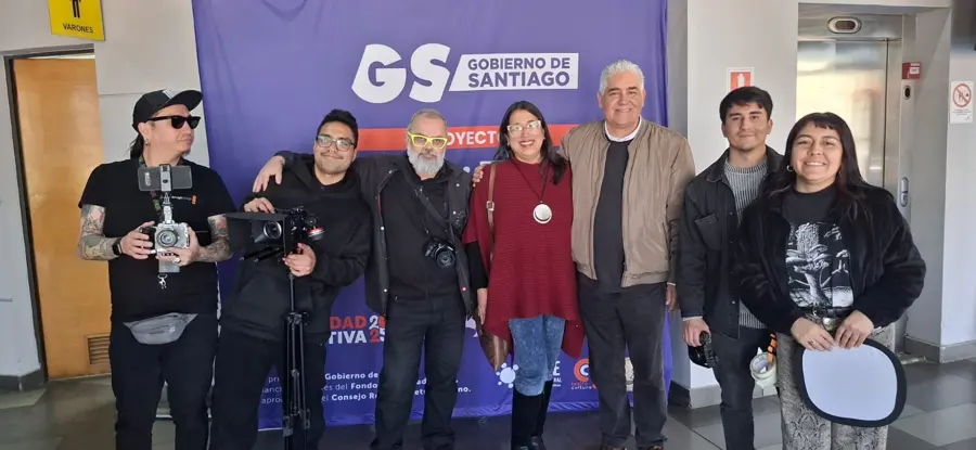 Equipo de producción del proyecto Teatro ¡Paz Sí! ¡Bullying No! con el Gobierno de Santiago